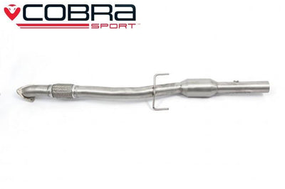 Cobra Exhausts - Vauxhall Corsa D VXR (07-09) Secondary Sports Cat / De-Cat Front Pipe Performance Exhaust