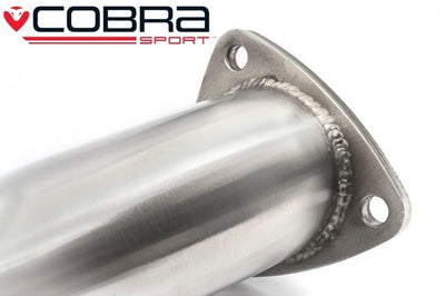 Cobra Exhausts - Vauxhall Corsa D VXR (07-09) First De-Cat Pipe Performance Exhaust