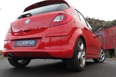 Cobra Exhausts - Vauxhall Corsa D 1.6 SRI (10-14) Turbo Back Performance Exhaust