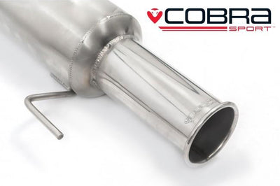 Cobra Exhausts - Vauxhall Corsa D 1.6 SRI (07-09) Turbo Back Performance Exhaust