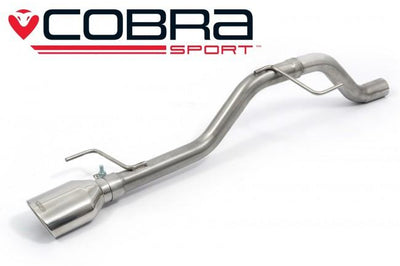 Cobra Exhausts - Vauxhall Corsa D 1.2 & 1.4 (07-14) Venom Box Delete Rear Performance Exhaust
