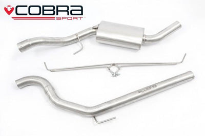 Cobra Exhausts - Vauxhall Corsa D VXR (10-14) Cat Back Performance Exhaust