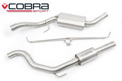 Cobra Exhausts - Vauxhall Corsa D VXR (10-14) Cat Back Performance Exhaust