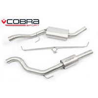 Cobra Exhausts - Vauxhall Corsa D VXR (07-09) Cat Back Performance Exhaust