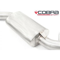 Cobra Exhausts - Vauxhall Corsa D VXR (10-14) Turbo Back Performance Exhaust