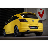 Cobra Exhausts - Vauxhall Corsa E 1.0 Turbo (15-19) Venom Box Delete Rear Performance Exhaust