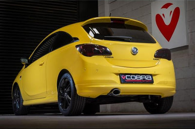 Cobra Exhausts - Vauxhall Corsa E 1.0 Turbo (15-19) Venom Box Delete Rear Performance Exhaust