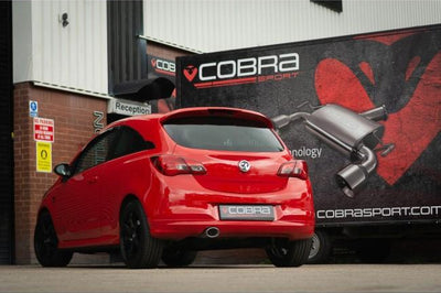 Cobra Exhausts - Vauxhall Corsa E 1.4 N/A (15-19) Venom Box Delete Rear Performance Exhaust