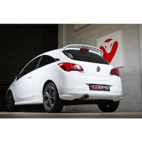 Cobra Exhausts - Vauxhall Corsa E 1.4 Turbo (15-19) Venom Box Delete Rear Performance Exhaust