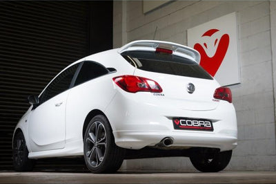 Cobra Exhausts - Vauxhall Corsa E 1.4 Turbo (15-19) Venom Box Delete Rear Performance Exhaust