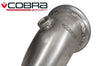 Cobra Exhausts - Vauxhall Corsa E VXR (15-18) Front Pipe Sports Cat / De-Cat Performance Exhaust