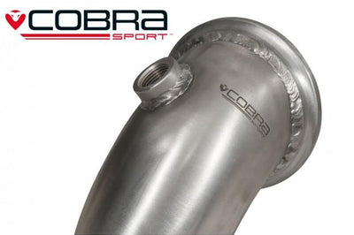 Cobra Exhausts - Vauxhall Corsa E VXR (15-18) Front Pipe Sports Cat / De-Cat Performance Exhaust