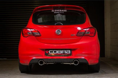 Cobra Exhausts - Vauxhall Corsa E VXR (15-18) Venom Box Delete Race Performance Exhaust