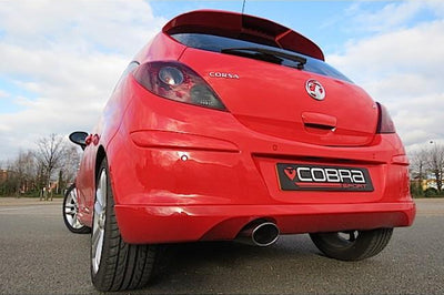Cobra Exhausts - Vauxhall Corsa D 1.2 & 1.4 (07-14) Rear Box Performance Exhaust