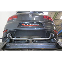 Cobra Exhausts - VW Golf GTI (MK6) 2.0 TSI (5K) (09-12) Venom Box Delete Race Turbo Back Performance Exhaust