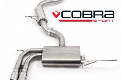 Cobra Exhausts - VW Golf GTI (Mk5) 2.0 T FSI (1K) (04-09) Cat Back Performance Exhaust