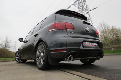 Cobra Exhausts - VW Golf GTI (MK6) 2.0 TSI (5K) (09-12) Turbo Back Performance Exhaust