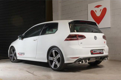 Cobra Exhausts - VW Golf R (Mk7) 2.0 TSI (5G) (12-18) Turbo Back Performance Exhaust