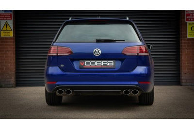 Cobra Exhausts - VW Golf R (Mk7) Estate 2.0 TSI (12-18) Resonator Delete Performance Exhaust