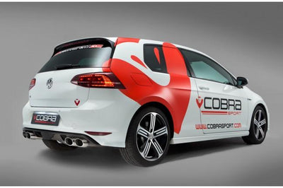 Cobra Exhausts - VW Golf R (Mk7) 2.0 TSI (5G) (12-18) Cat Back Performance Exhaust