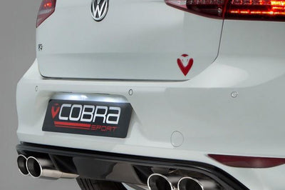 Cobra Exhausts - VW Golf R (Mk7) 2.0 TSI (5G) (12-18) Cat Back Performance Exhaust