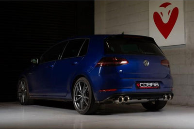 Cobra Exhausts - VW Golf R (Mk7.5) 2.0 TSI (5G) (18-20) Cat Back Performance Exhaust