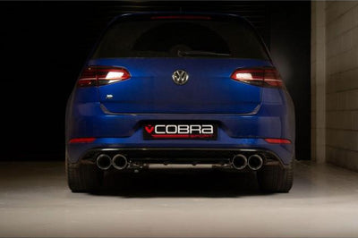 Cobra Exhausts - VW Golf R (Mk7.5) 2.0 TSI (5G) (18-20) Turbo Back Performance Exhaust