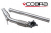 Cobra Exhausts - VW Scirocco R 2.0 TSI (09-18) Sports Cat / De-Cat Front Downpipe Performance Exhaust
