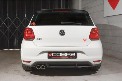 Cobra Exhausts - VW Polo GTI (6C) 1.8 TSI (15-17) Turbo Back Performance Exhaust