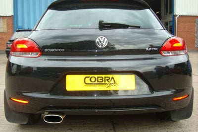 Cobra Exhausts - VW Scirocco GT 2.0 TDI (08-13) Cat Back Performance Exhaust