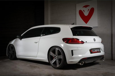 Cobra Exhausts - VW Scirocco R 2.0 TSI (09-18) Venom Box Delete Race Turbo Back Performance Exhaust