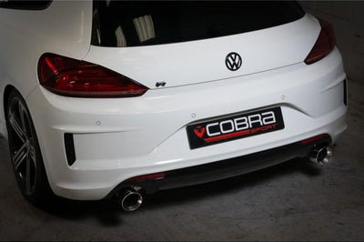 Cobra Exhausts - VW Scirocco R 2.0 TSI (09-18) Venom Box Delete Race Cat Back Performance Exhaust