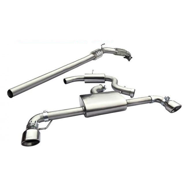 Cobra Exhausts - VW Scirocco R 2.0 TSI (09-18) Turbo Back Performance Exhaust