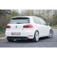 Cobra Exhausts - VW Golf GTD (Mk6) 2.0 TDI (5K) (09-13) GTI Style Cat Back Performance Exhaust