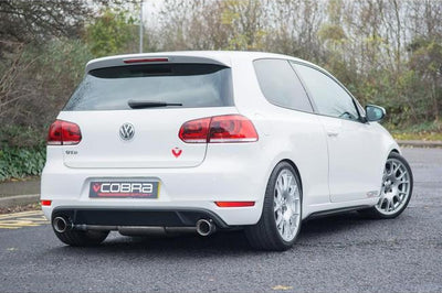 Cobra Exhausts - VW Golf GTD (Mk6) 2.0 TDI (5K) (09-13) GTI Style Cat Back Performance Exhaust
