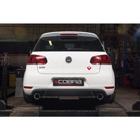 Cobra Exhausts - VW Golf GTD (Mk6) 2.0 TDI (5K) (09-13) GTI Style Cat Back Performance Exhaust