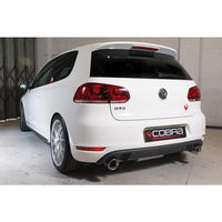Cobra Exhausts - VW Golf GTD (Mk6) 2.0 TDI (5K) (09-13) GTI Style Cat Back Performance Exhaust