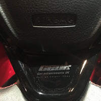 CEUK Steering Wheel Gel Badge for MK7 Fiesta – Black & Chrome