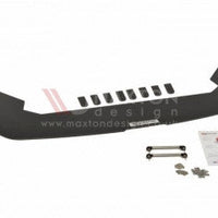 Maxton Design - Front racing splitter Fiesta MK7 ST facelift (With wings)